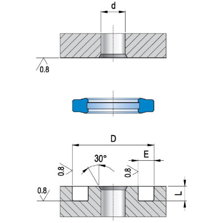 SAE Flange FSA 2-1/2" C0